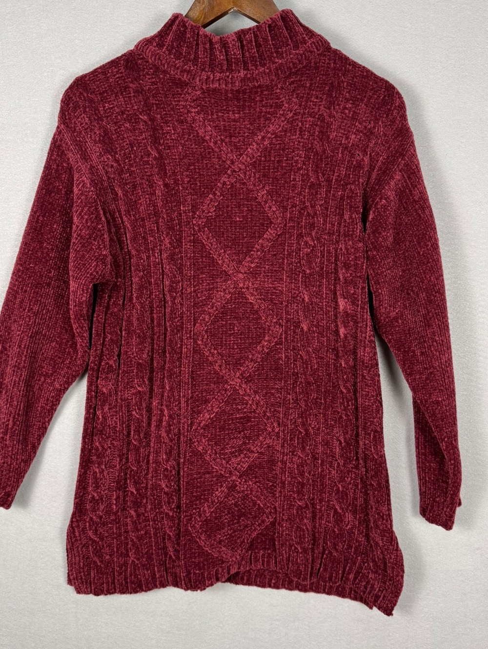 Carolyn Taylor Women Medium Pullover Sweater Red